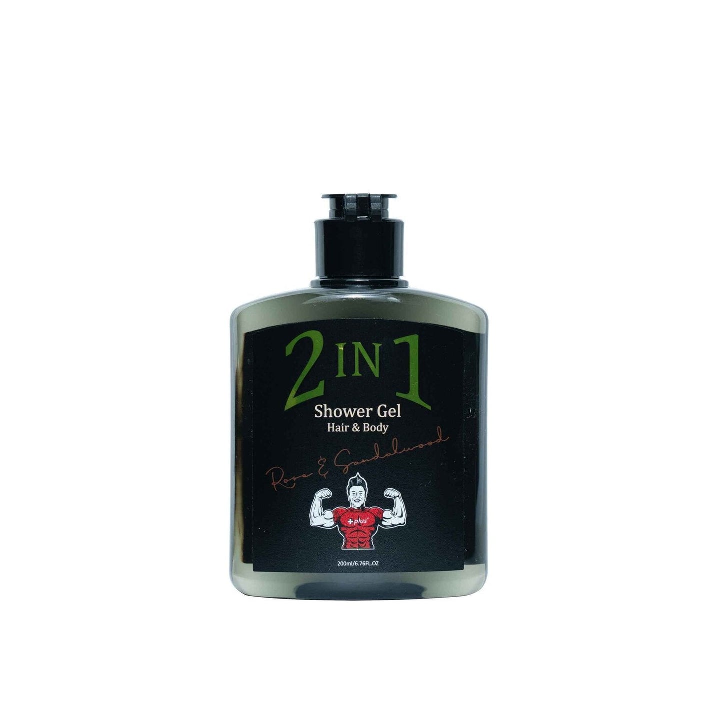 + Plus 2 in 1 Shower Gel (Hair & Body) 200ml Fixed Size