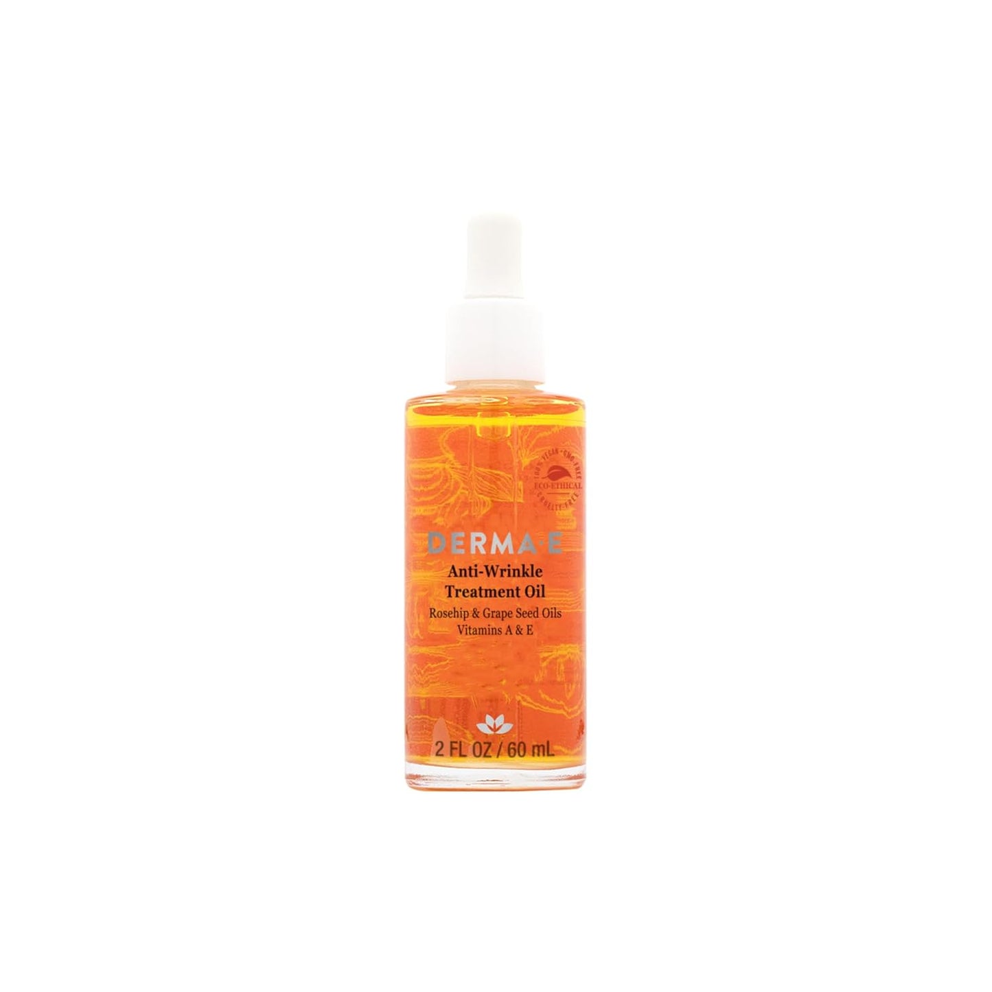 DERMA E Anti-Wrinkle Treatment Oil Ð Anti-Aging Face Oil with Vitamin A and Vitamin E Ð Fragrance Free Face and Neck Moisturizer for Youthful, Vibrant Skin, 2 oz