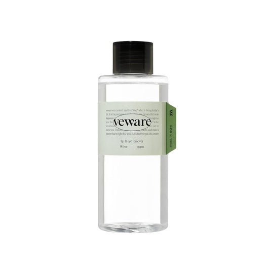 Veware Vegan Lip & Eye Remover 100% Vegan Formula Make up remover, for Waterproof makeup, for Sensitive Skin, Unscented, Gentle Cleansing 250ml 8.45 fl.oz.