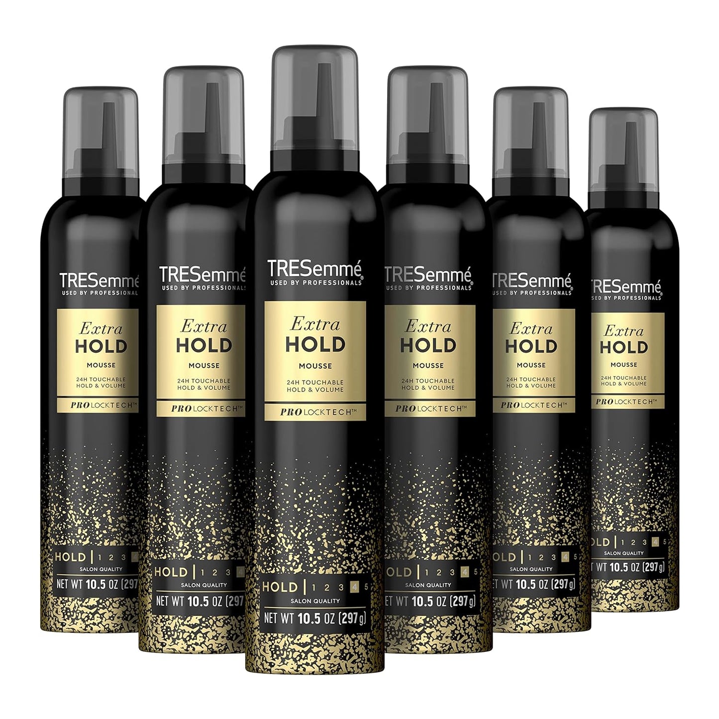 TRESemmŽ Extra Hold Volumizing Mousse Pack of 6 For All-Day Humidity Resistance 10.5 oz