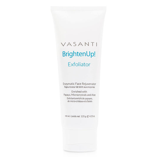 VASANTI Enzymatic Face Rejuvenator Exfoliating Face Wash Enriched with Papaya, Microcrystals, Aloe Vera - Get Healthy Glowing Skin - Original Size (120g)