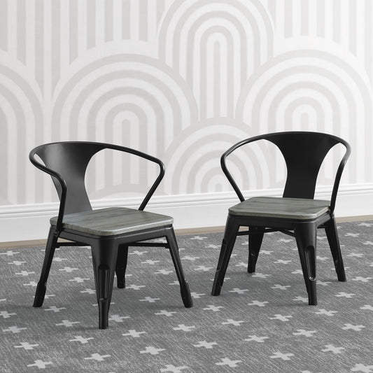 Black with Grey Barnboard (1438)